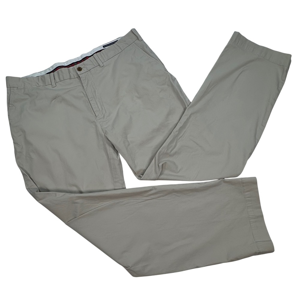 Polo Golf Ralph Lauren Mens 38x32 Tan Khaki Cotton Twill Stretch Chino Pants